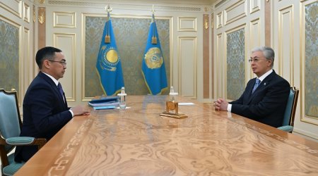 Мемлекет басшысы Мәдениет және ақпарат министрі Арман Қырықбаевты қабылдады