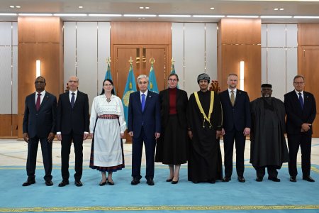 Президент Қасым-Жомарт Тоқаев бірқатар мемлекеттің елшілерінен сенім грамоталарын қабылдады
