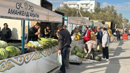 Қызылорда қаласында Сырдария ауданының ауыл шаруашылығы өнімдерінің жәрмеңкесі өтті