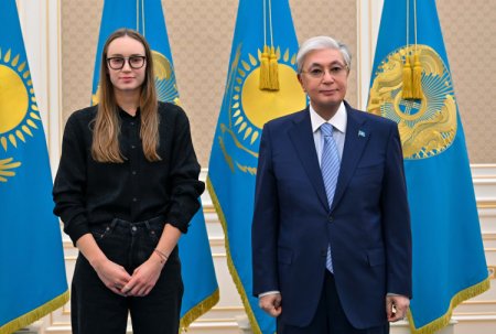 Президент Қасым-Жомарт Тоқаев Елена Рыбакинамен кездесті