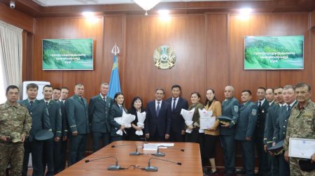 Орман шаруашылығы қызметкерлеріне мерекелік қабылдау өткізілді