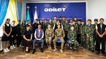 «Әділет»: Құтқарушылар күні қарсаңында  кездесу өтті