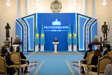 Мемлекет басшысы Қасым-Жомарт Тоқаевтың Республика күніне арналған салтанатты жиында сөйлеген сөзі