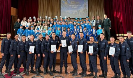5547 әскери бөлімінде Республика күніне арналған салтанатты іс-шара өтті