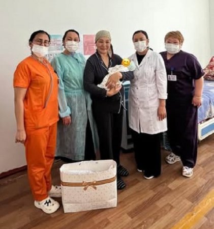 Ұлық мерекеде көпбалалы ана алтыншы перзентін дүниеге әкелді