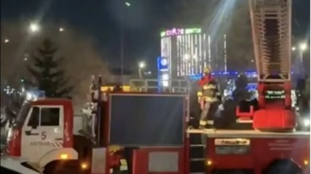 Астанада қонақүйде өрт шығып, 60 адам эвакуацияланды
